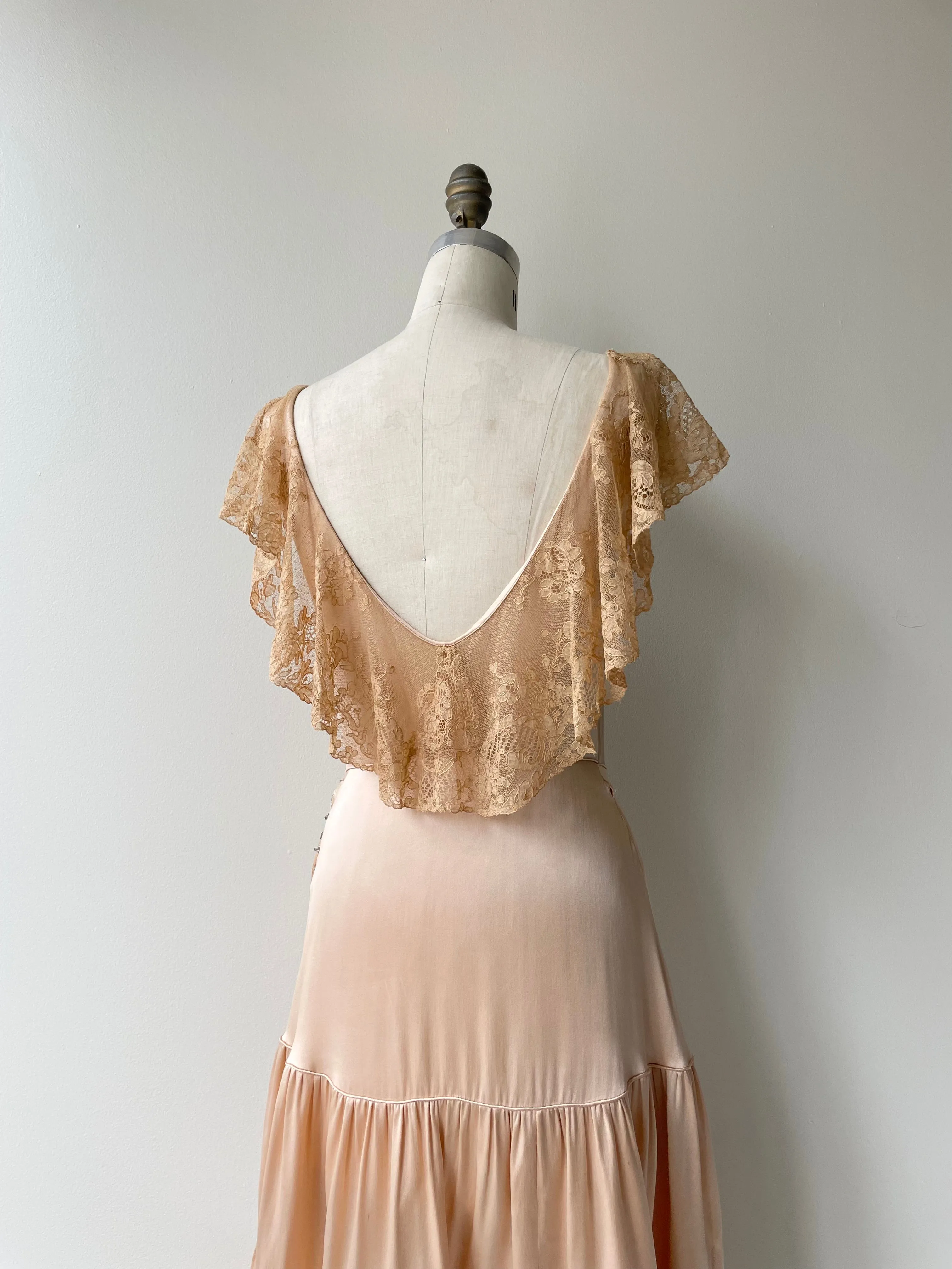 Madrilea Silk Dress | 1930s