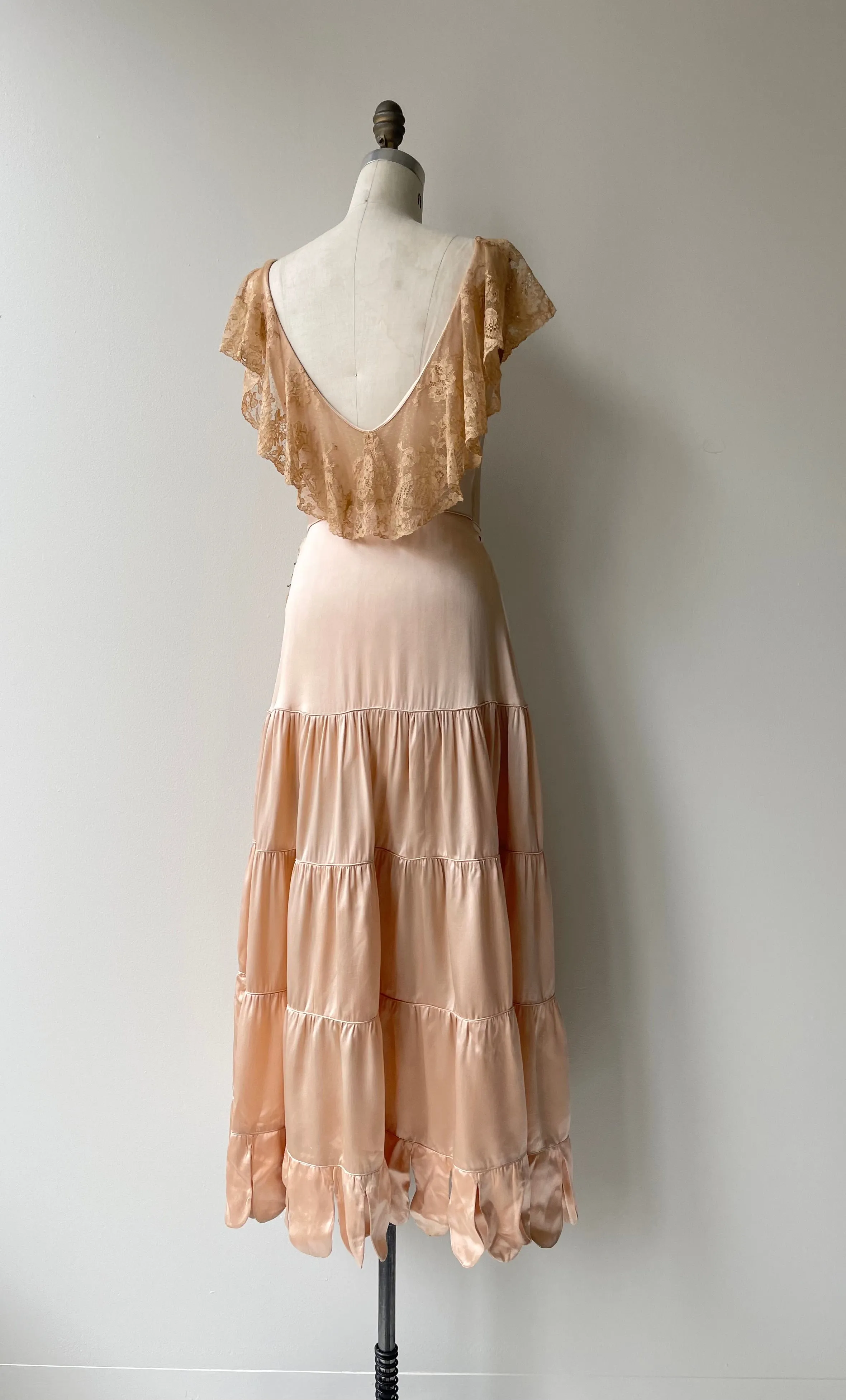 Madrilea Silk Dress | 1930s