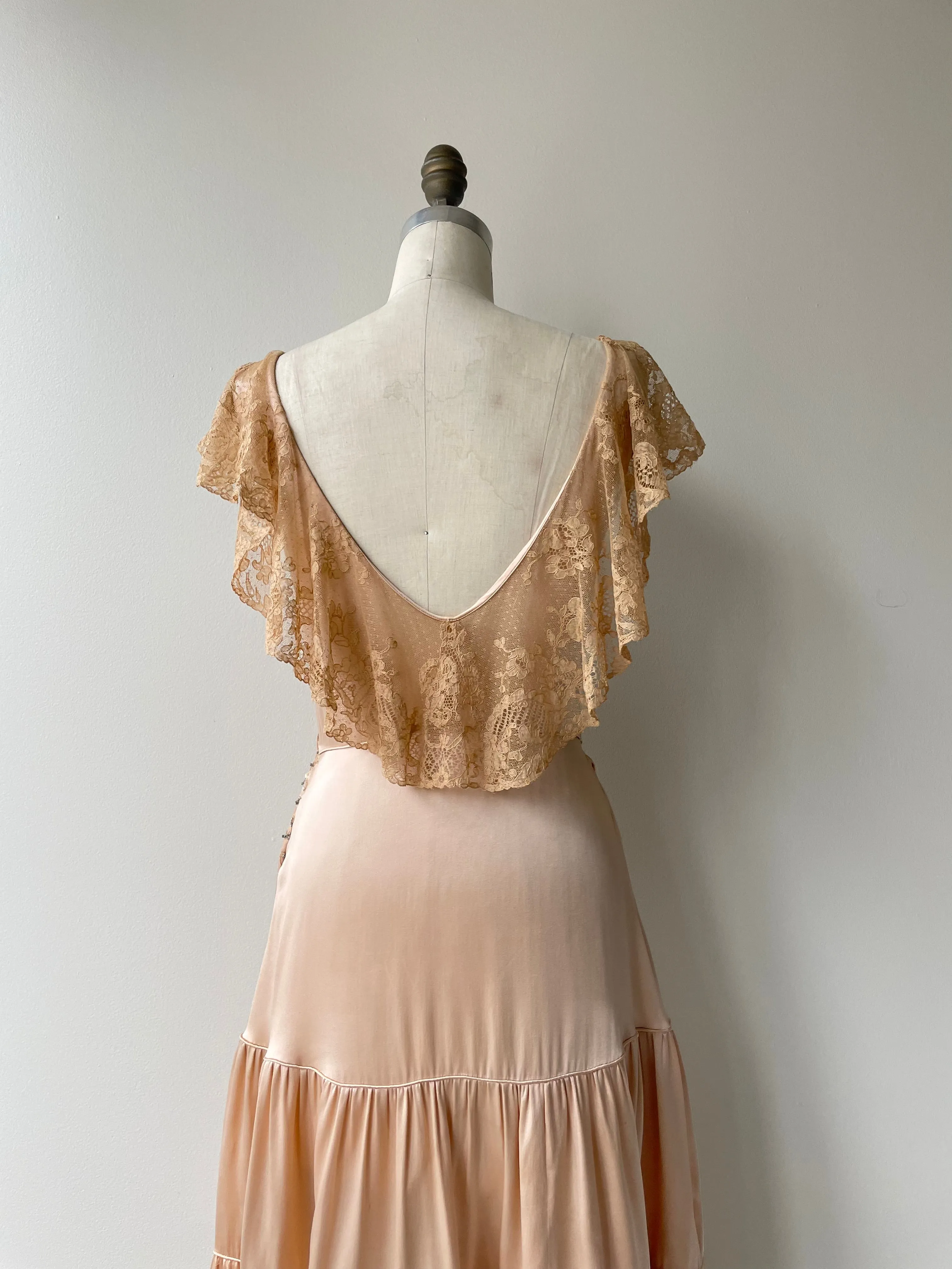 Madrilea Silk Dress | 1930s