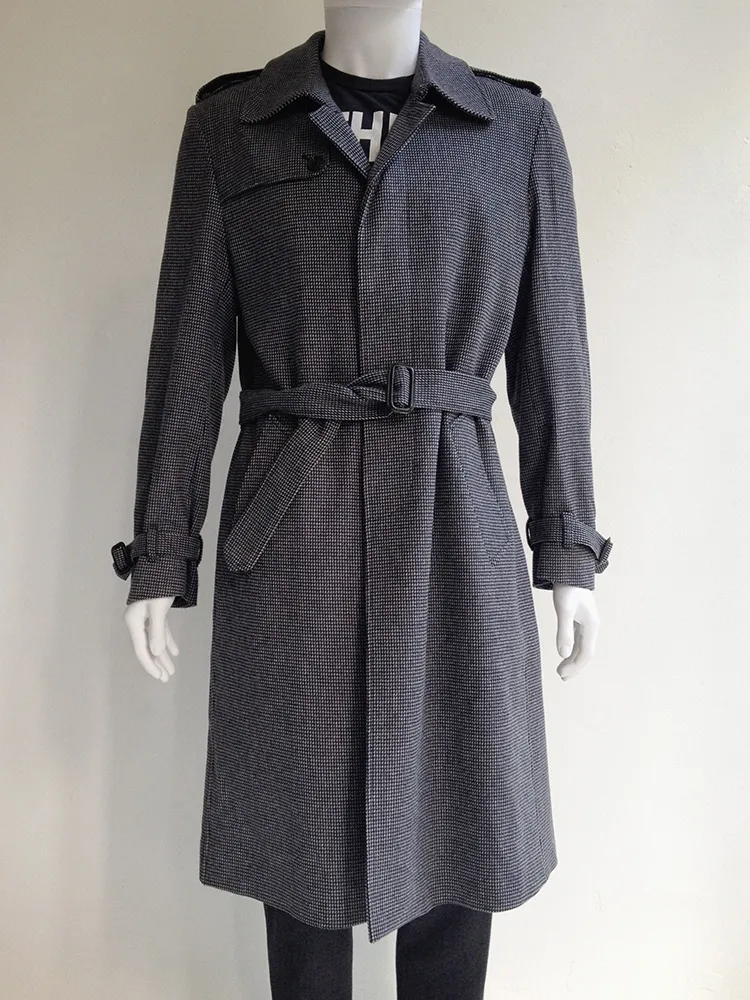 Maison Martin Margiela grey trenchcoat