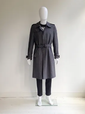 Maison Martin Margiela grey trenchcoat