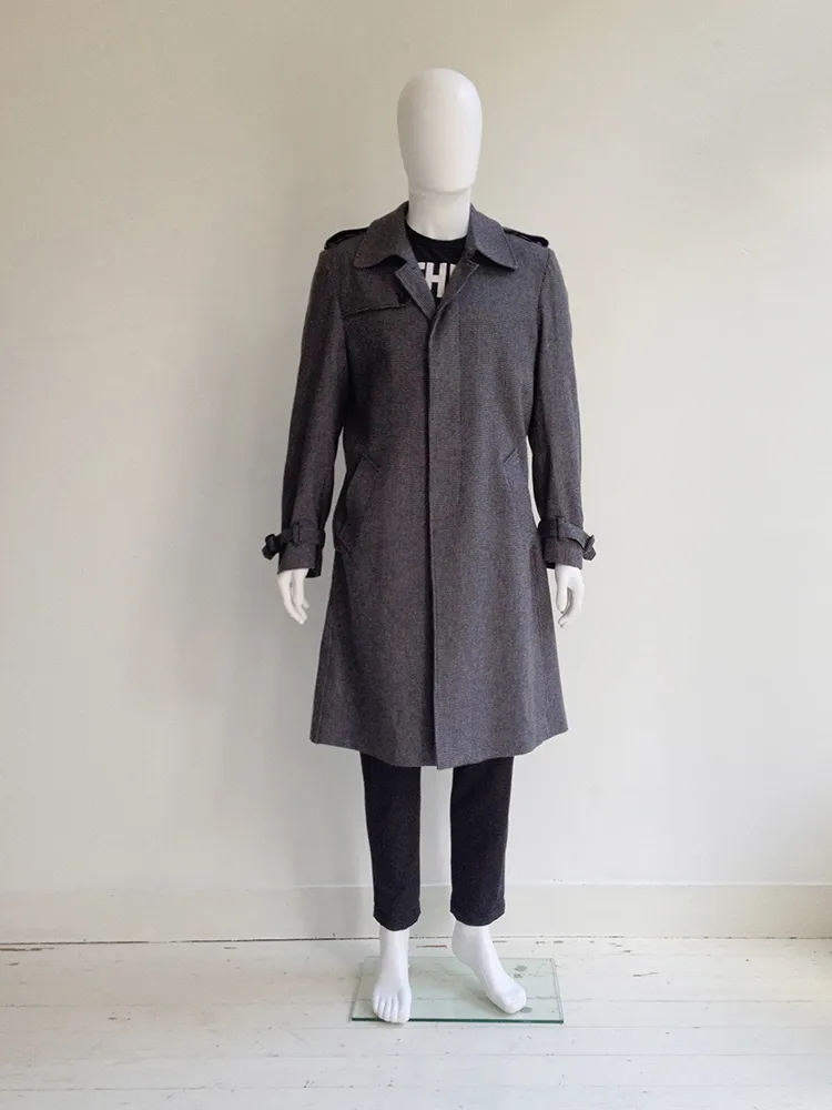 Maison Martin Margiela grey trenchcoat