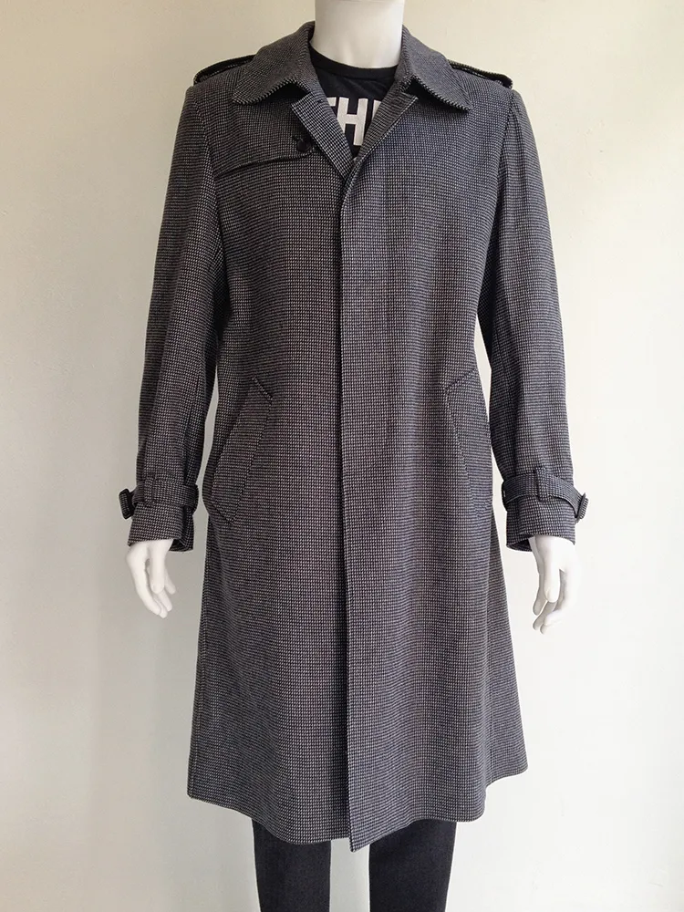 Maison Martin Margiela grey trenchcoat