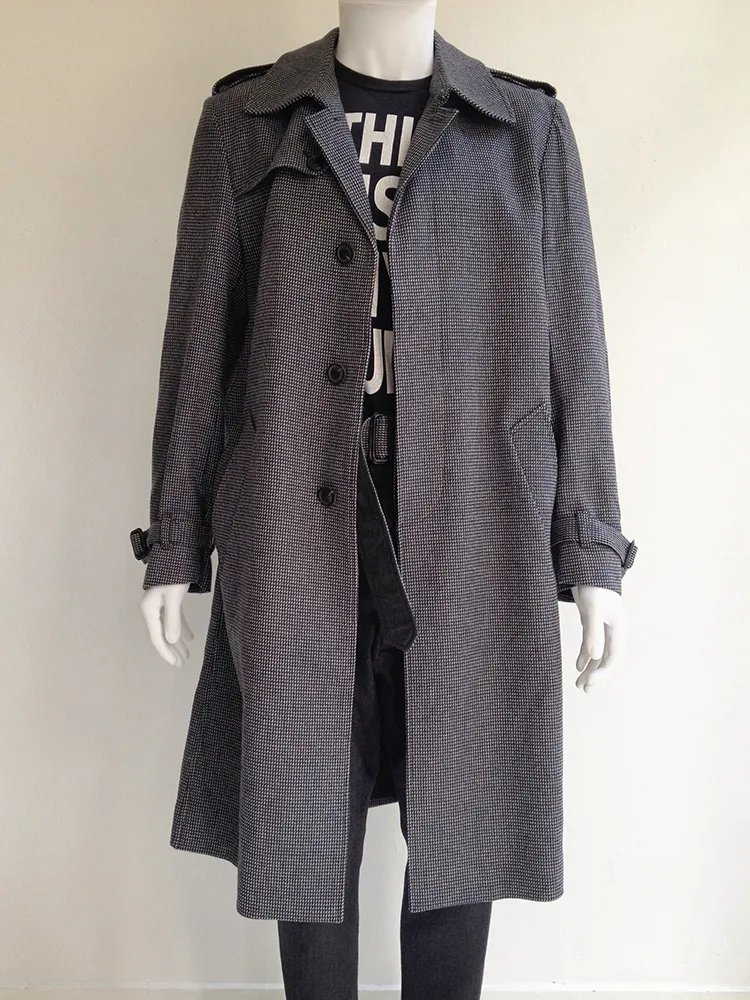 Maison Martin Margiela grey trenchcoat