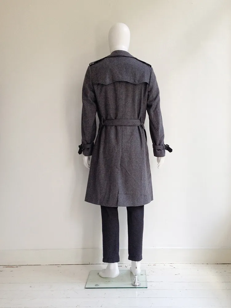 Maison Martin Margiela grey trenchcoat