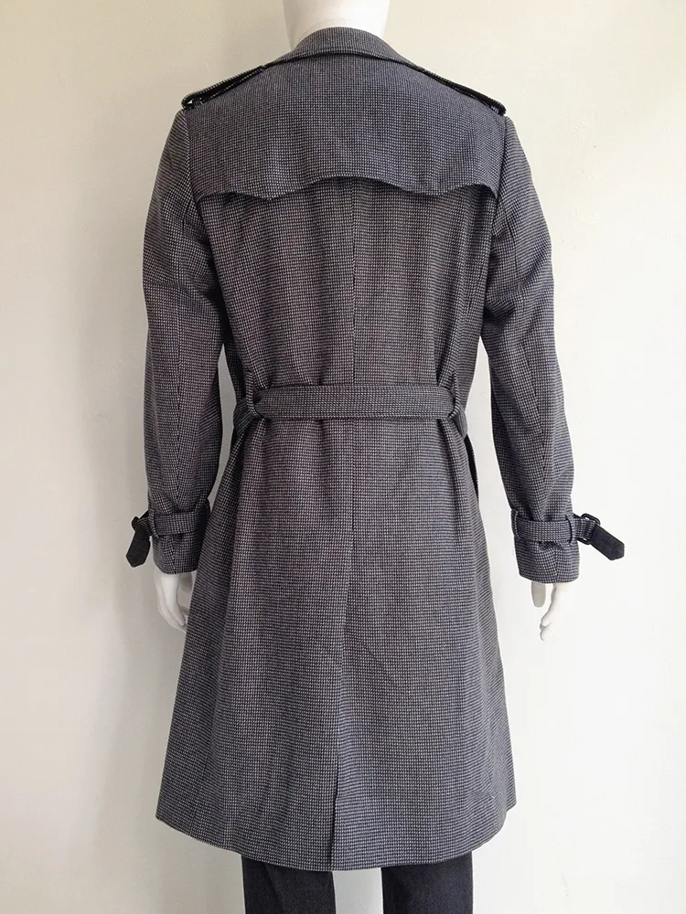 Maison Martin Margiela grey trenchcoat