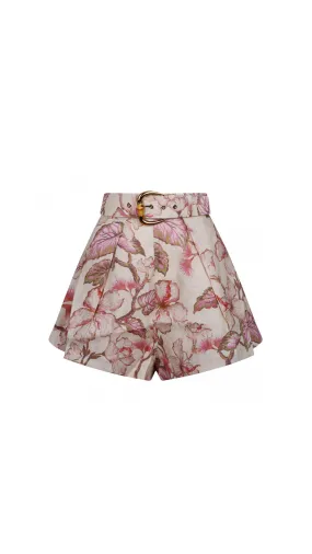 Matchmaker Tuck Shorts - Pink/White