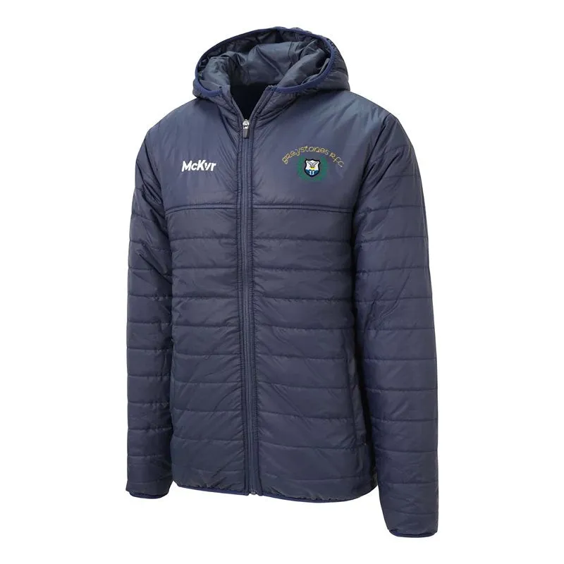 Mc Keever Greystones RFC Core 22 Puffa Jacket - Youth - Navy