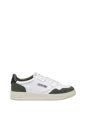 MEN AUTRY WHITE LEATHER MEDALIST LOW SNEAKER