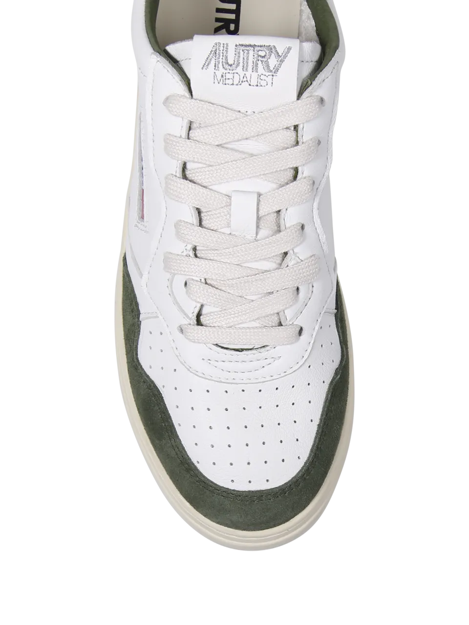 MEN AUTRY WHITE LEATHER MEDALIST LOW SNEAKER