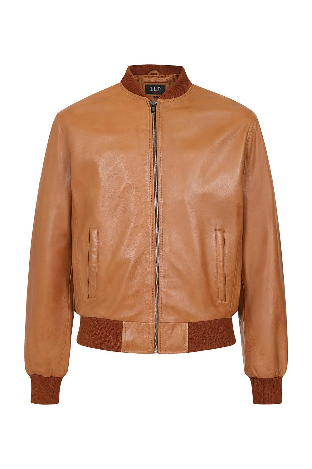 MEN’S Classic Genuine Leather Jacket - BOMBER