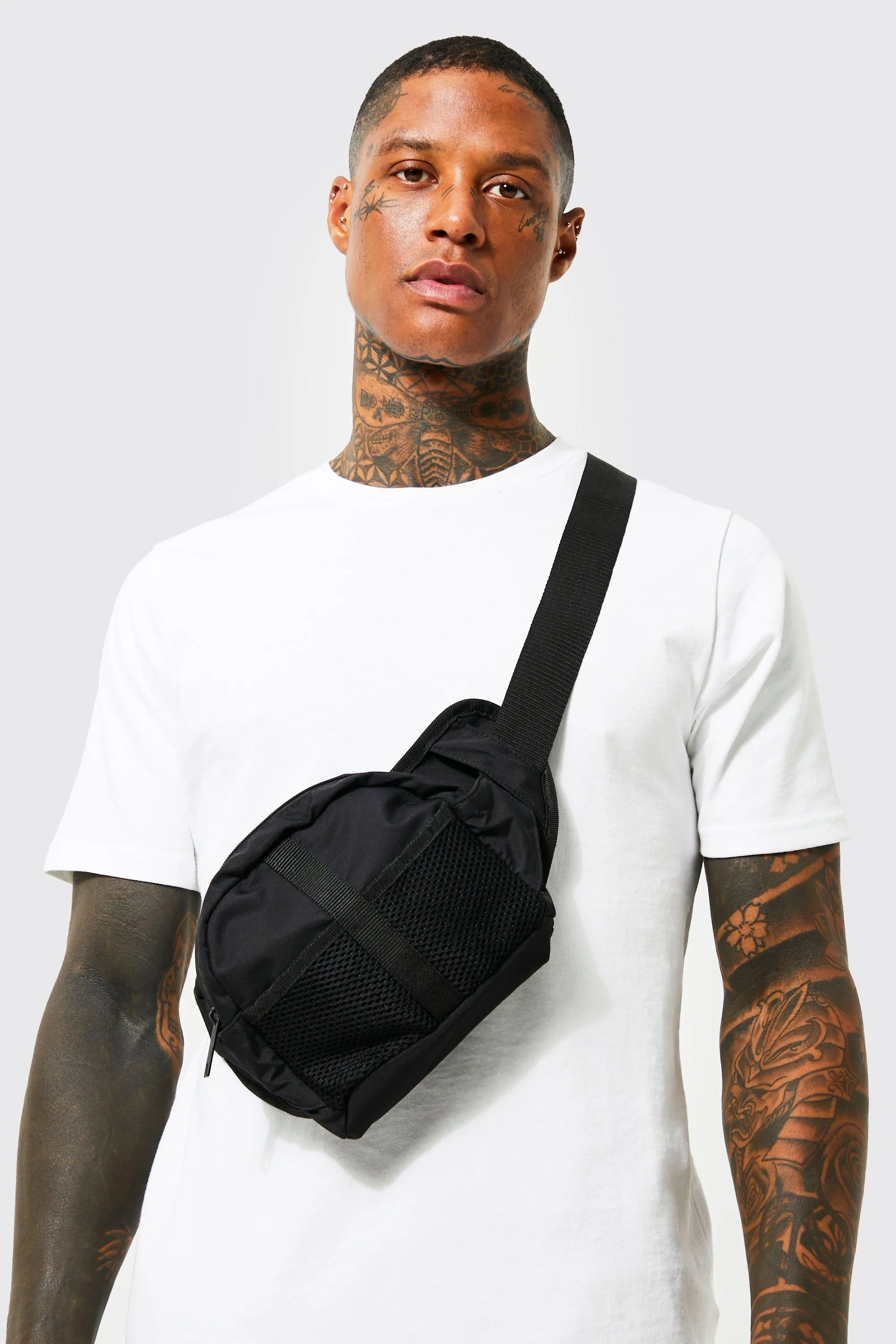 Mesh Pocket Bum Bag