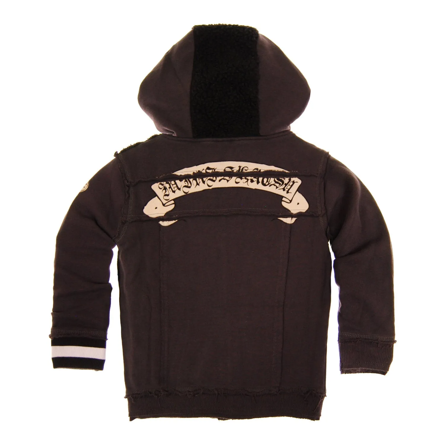 Mohawk Guitar Baby Hoody by: Mini Shatsu