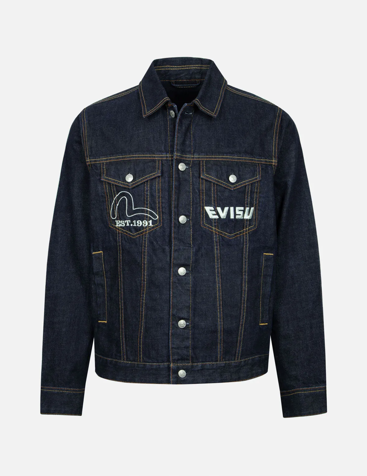 Monogram Daicock Regular Fit Denim Jacket