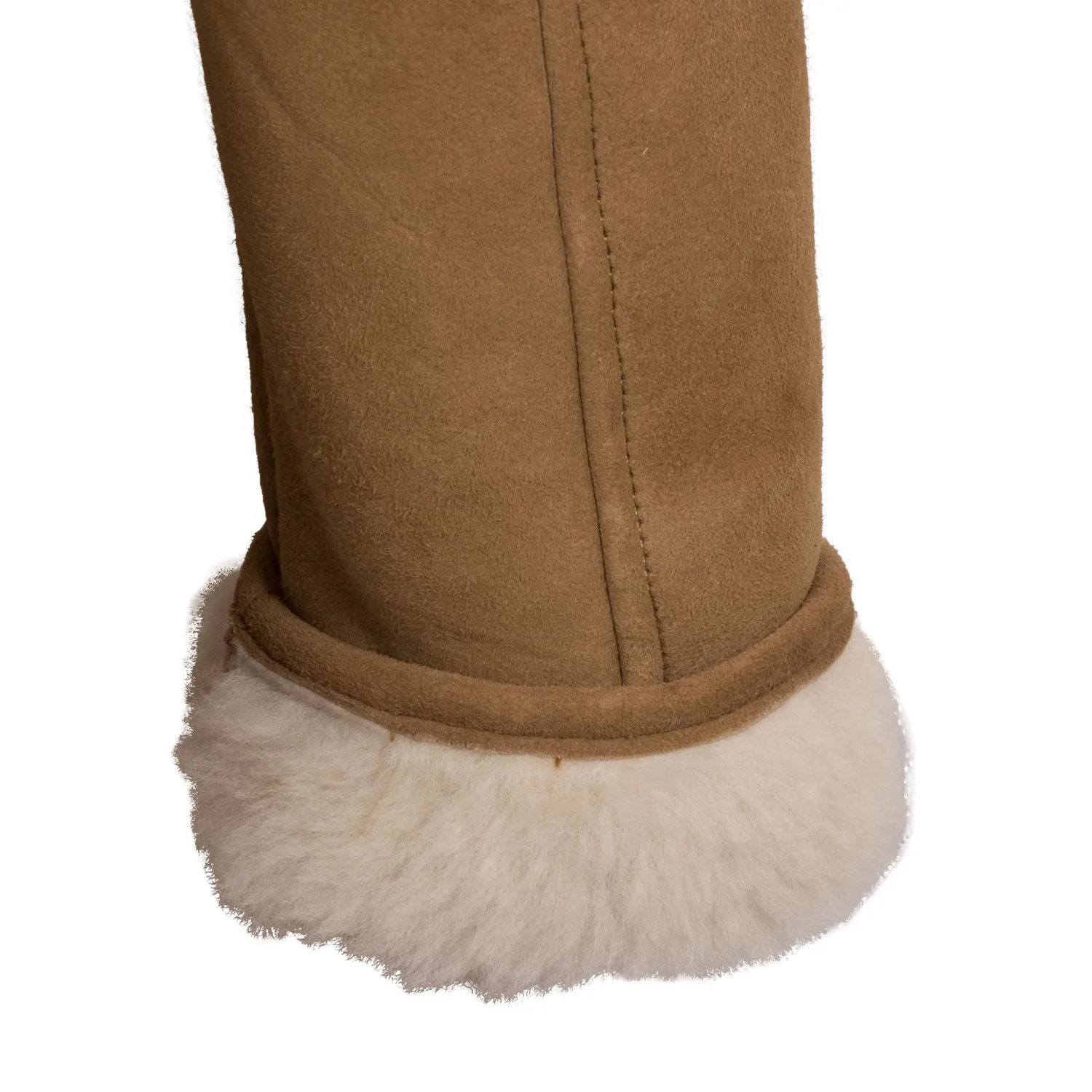 Nadia Ladies Luxury Tan Sheepskin jacket