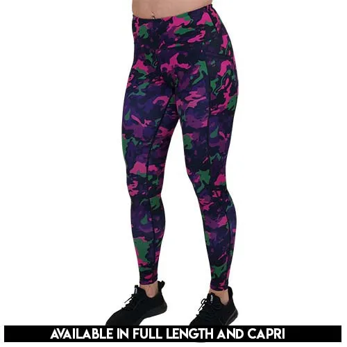 Neon Camo Leggings