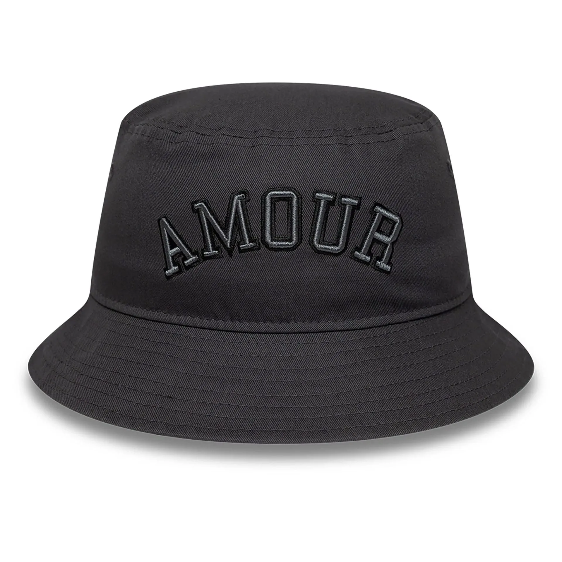 New Era x Zadig&Voltaire Amour Dark Grey Bucket Hat