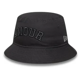 New Era x Zadig&Voltaire Amour Dark Grey Bucket Hat