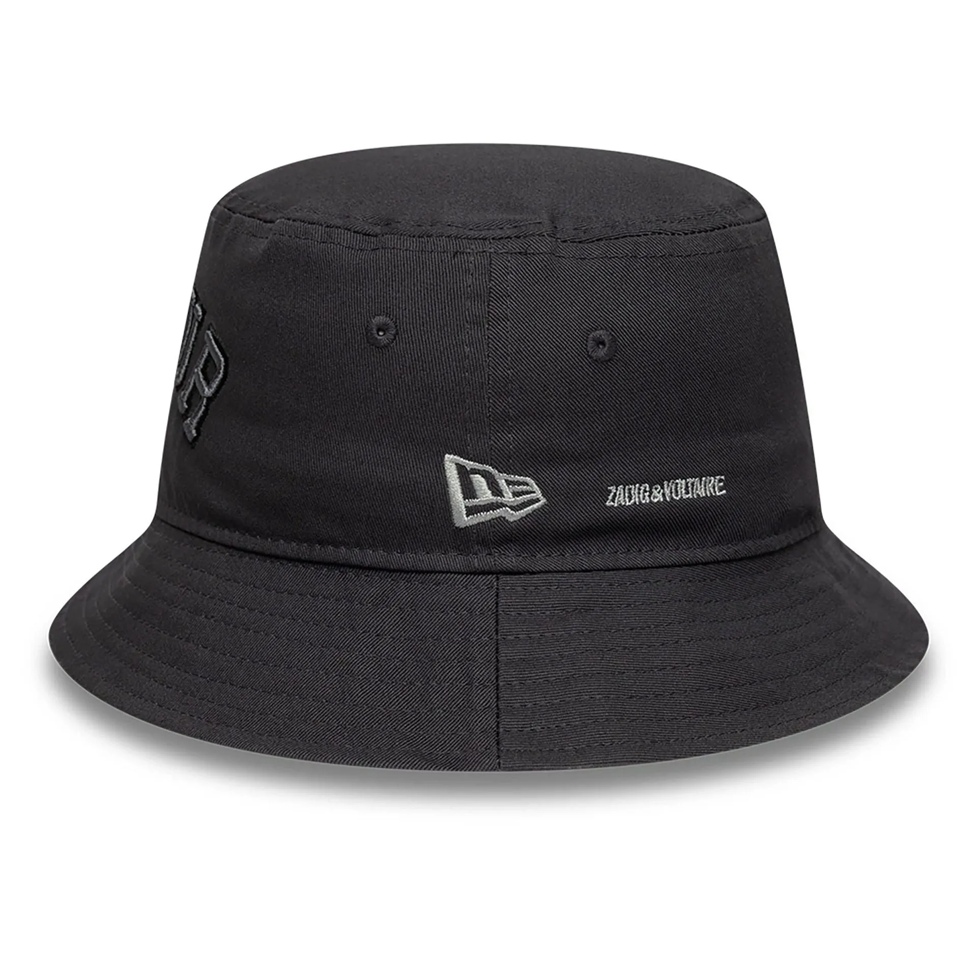 New Era x Zadig&Voltaire Amour Dark Grey Bucket Hat