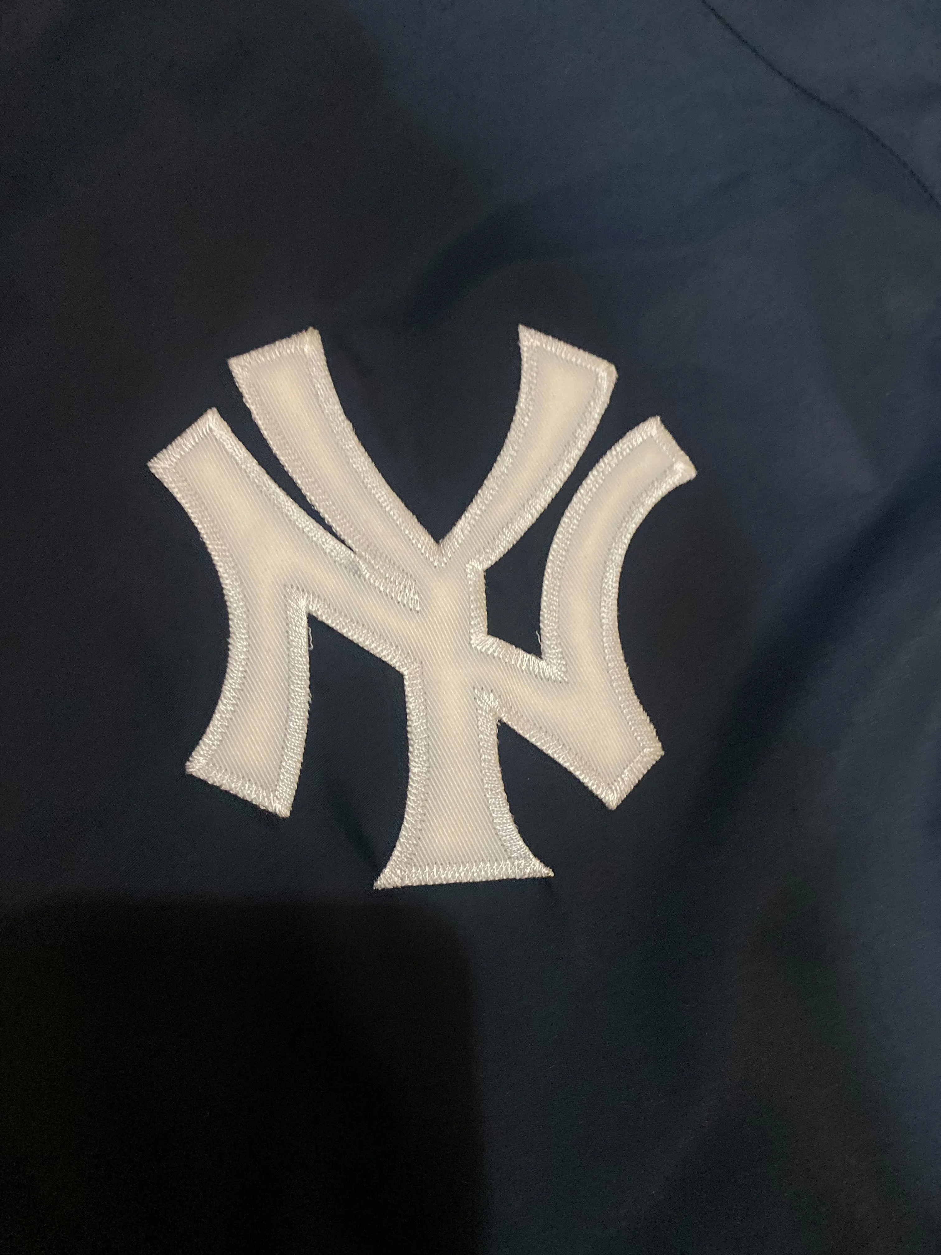 New York Yankees Majestic Zip-Up Windbreaker