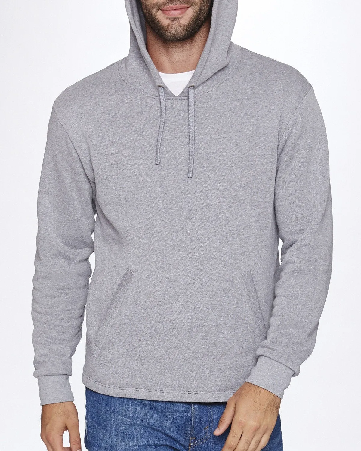 Next Level Pch Pullover Hoody 9300 Heather Gray