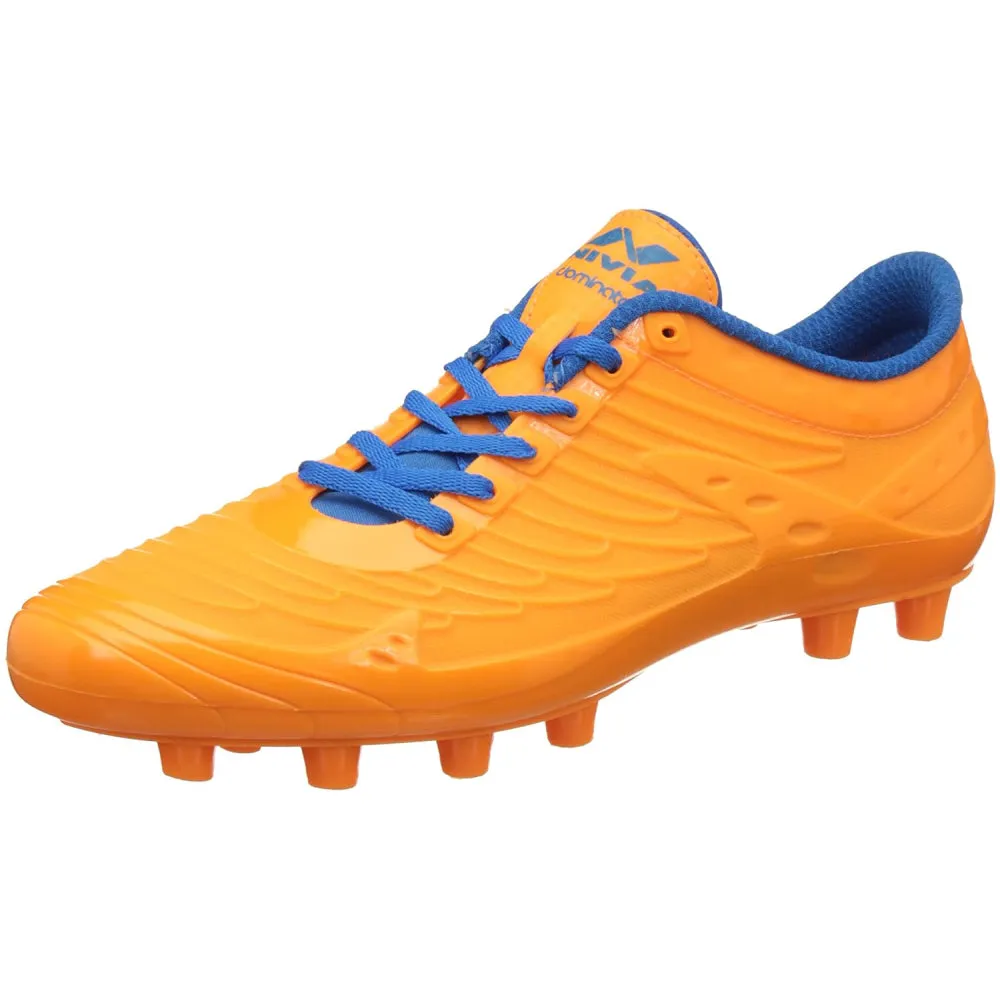 Nivia Dominator Football Shoe (Blue/Orange)