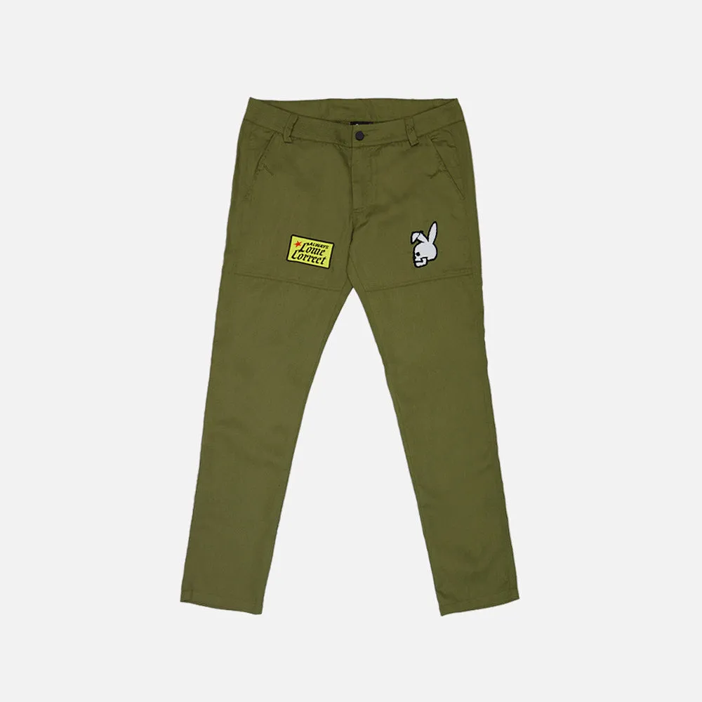 No Worries Work Pant Olive