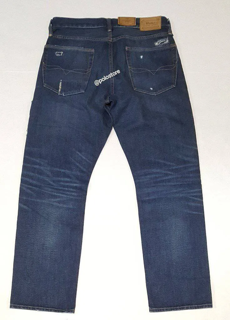 Nwt Polo Ralph Lauren Blue Classic Fit Rigid Jeans