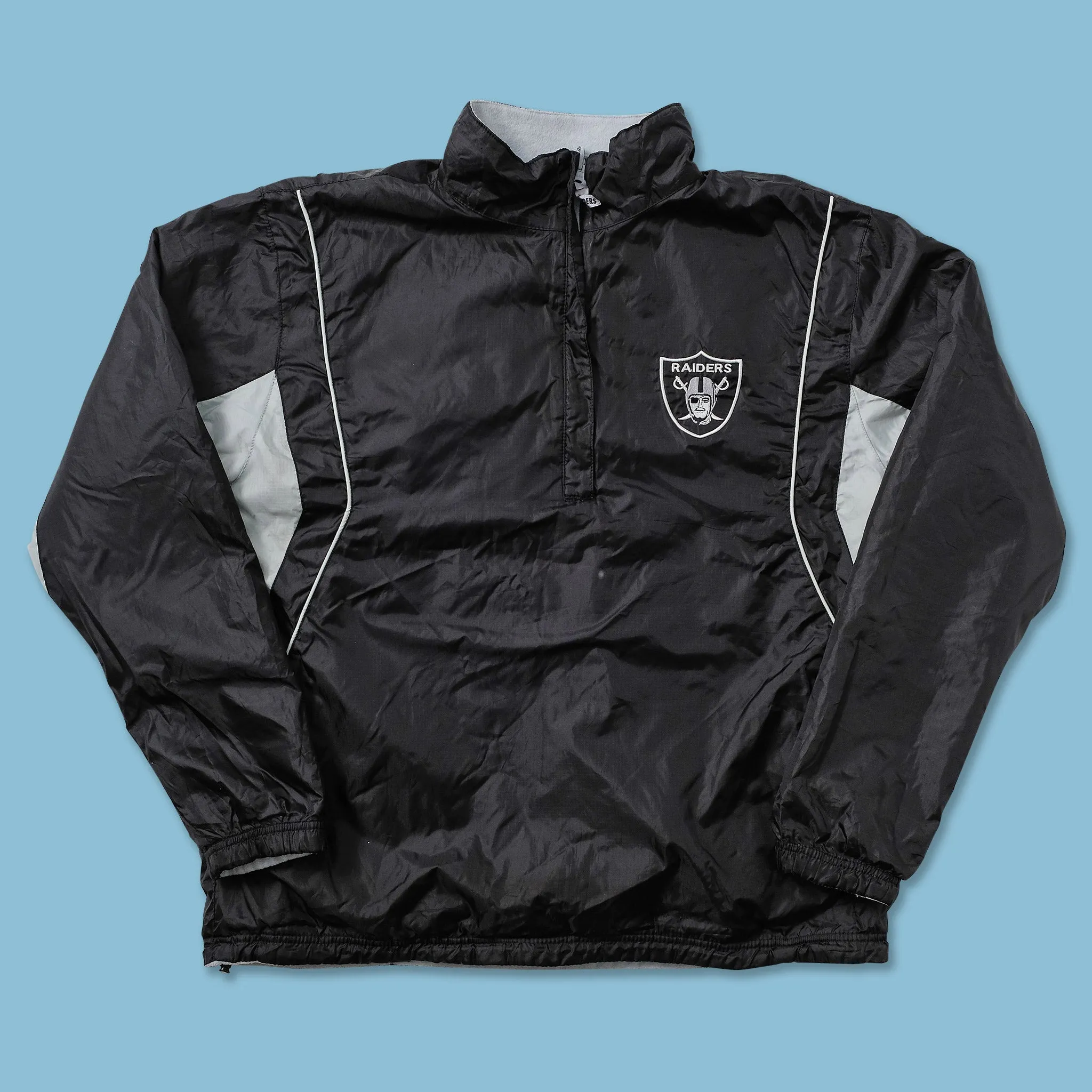 Oakland Raiders Windbreaker Large