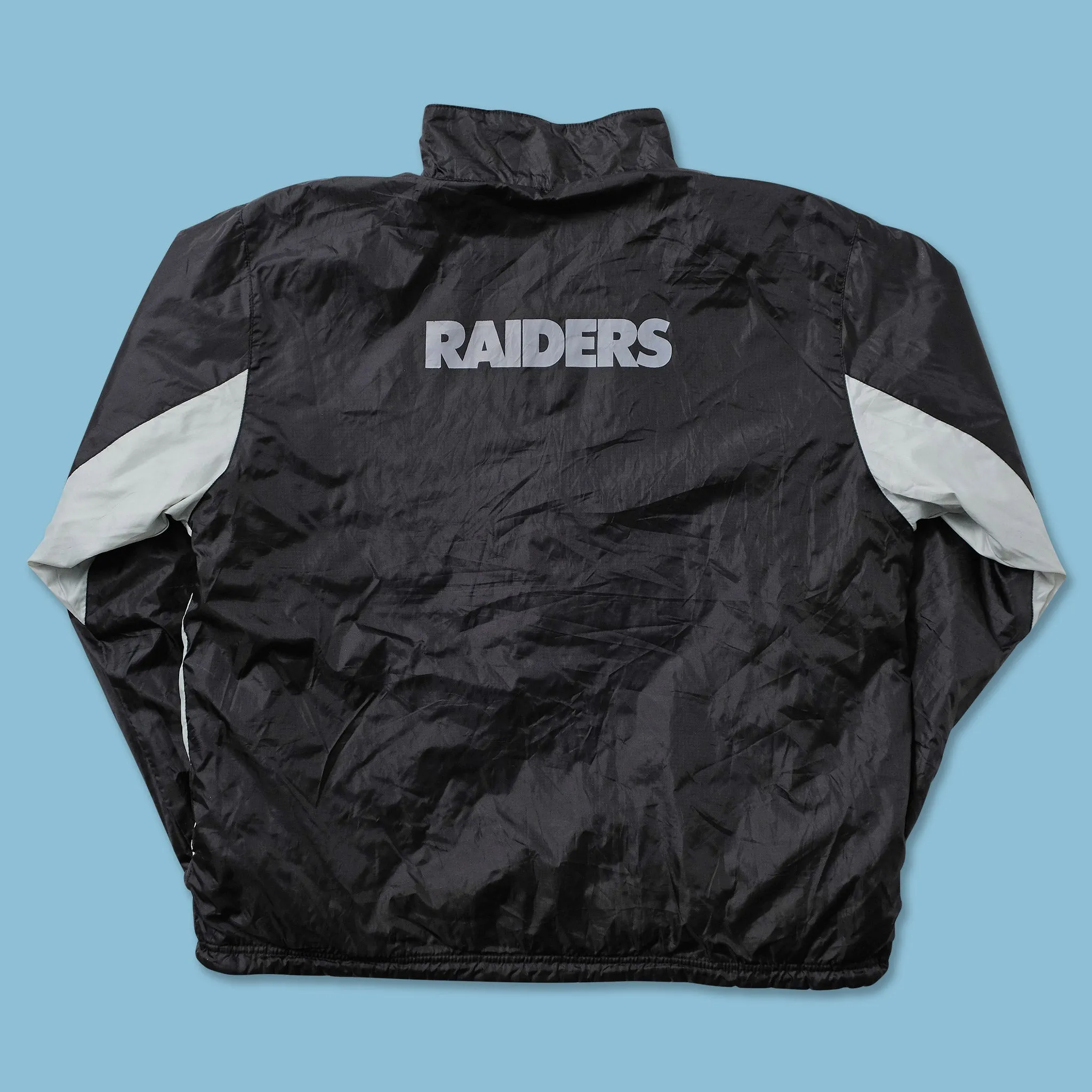 Oakland Raiders Windbreaker Large