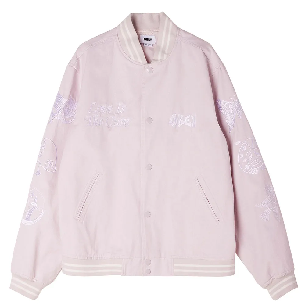 OBEY CHERUB JACKET // PURPLE PASTE