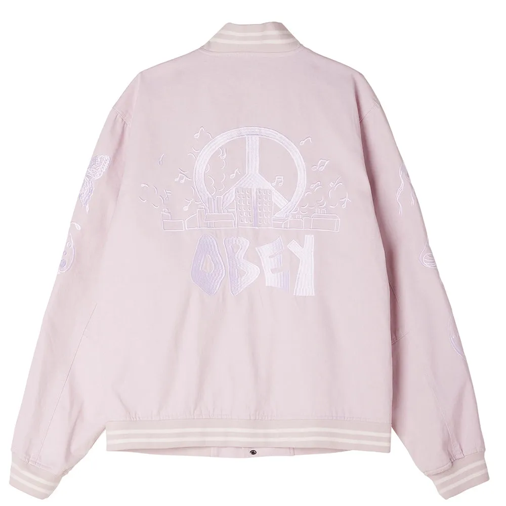 OBEY CHERUB JACKET // PURPLE PASTE