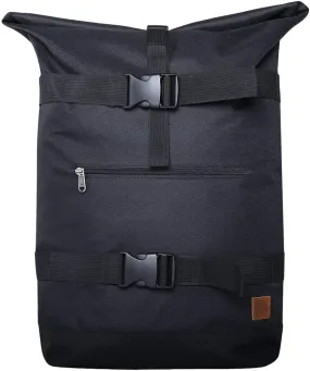 OBEY REVOLT ROLLTOP BAG // BLACK