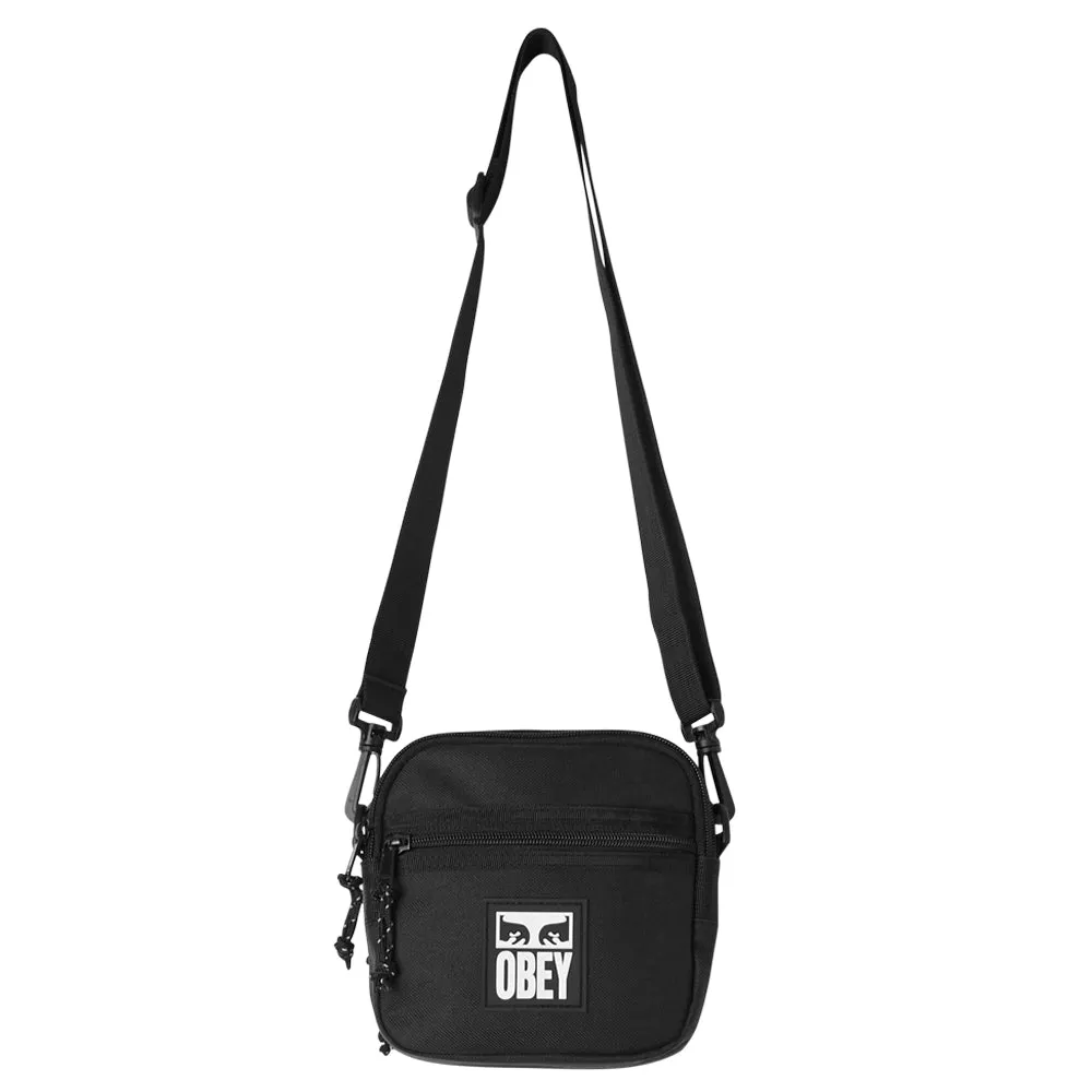 OBEY SMALL MESSENGER BAG // BLACK