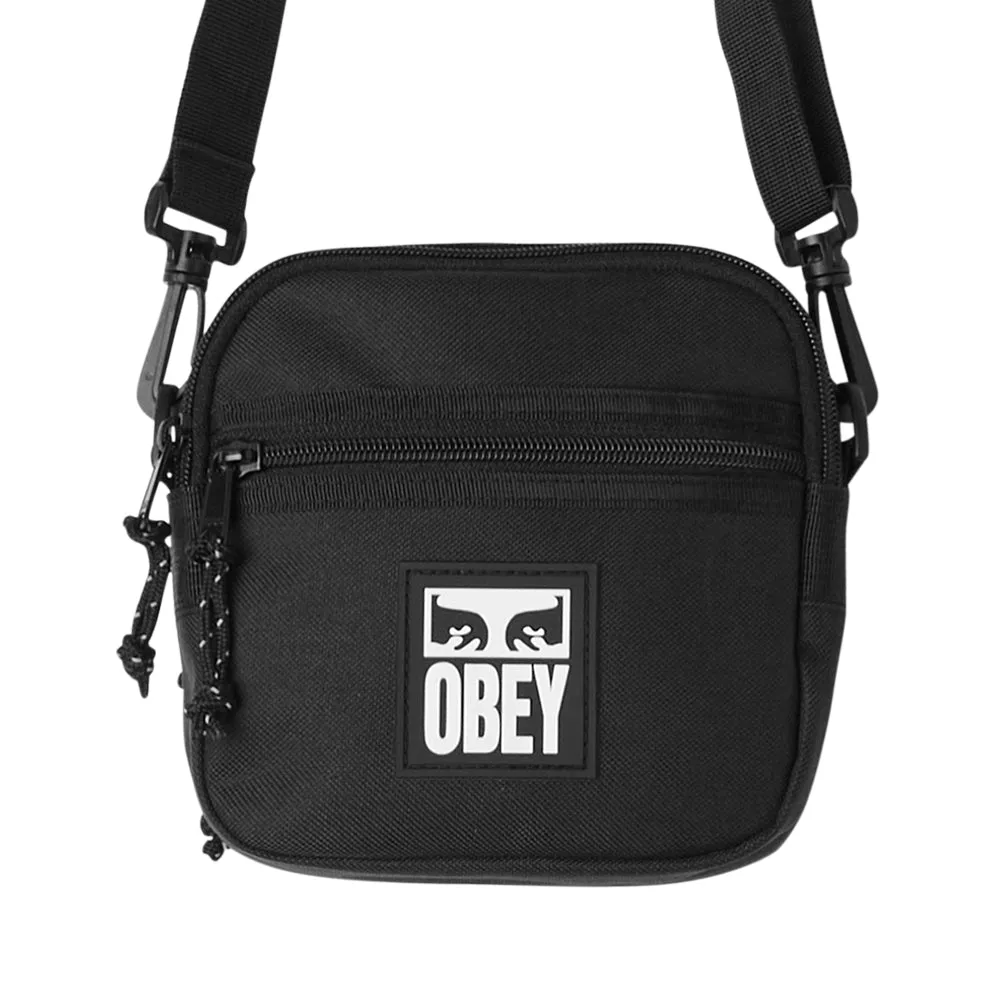 OBEY SMALL MESSENGER BAG // BLACK