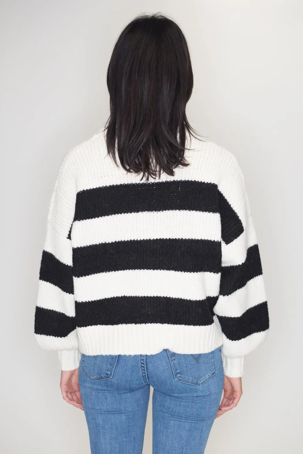 Oversized Striped Sweater