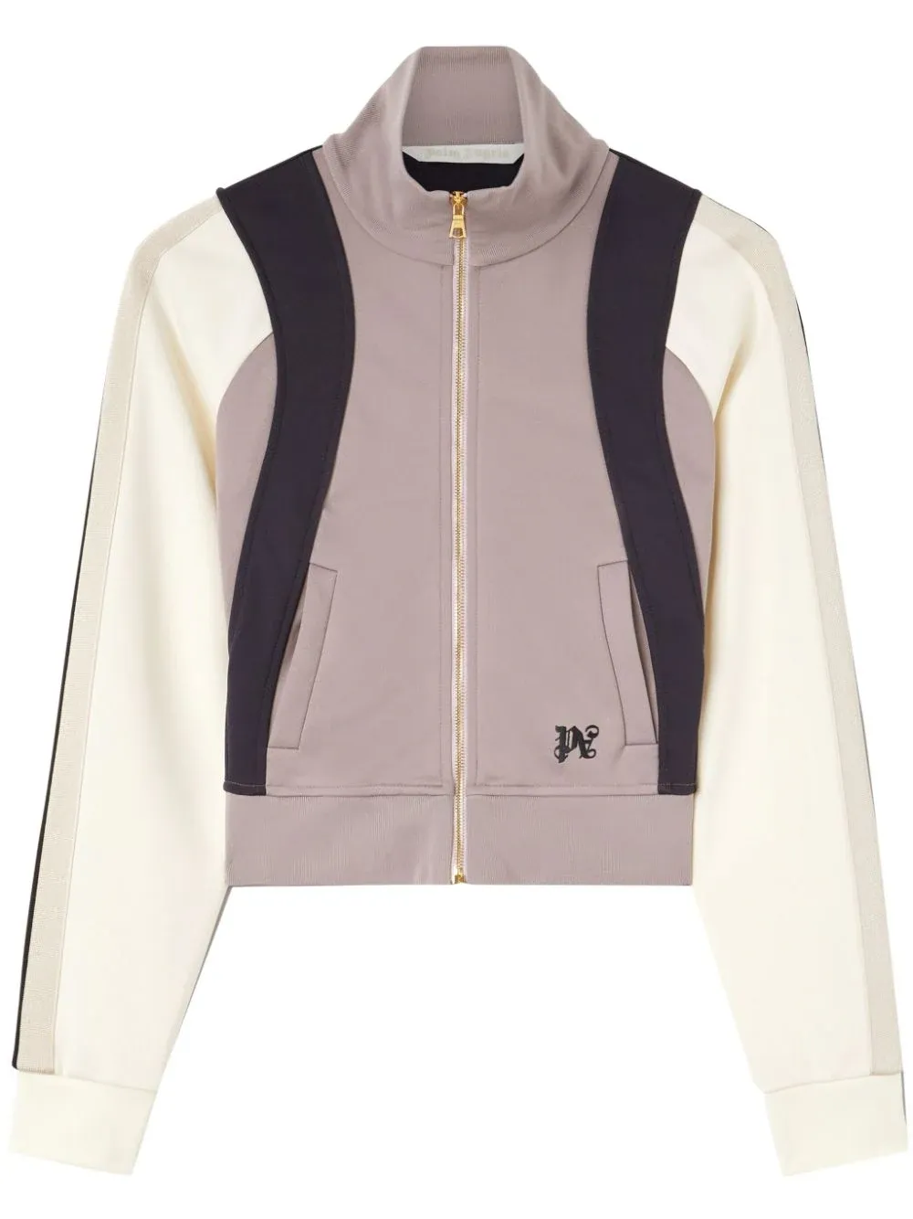 PALM ANGELS - Women Monogram CB Fitted Track Jacket