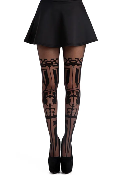 Pamela Mann Tribal Sheer Tights ()