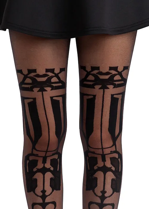 Pamela Mann Tribal Sheer Tights ()