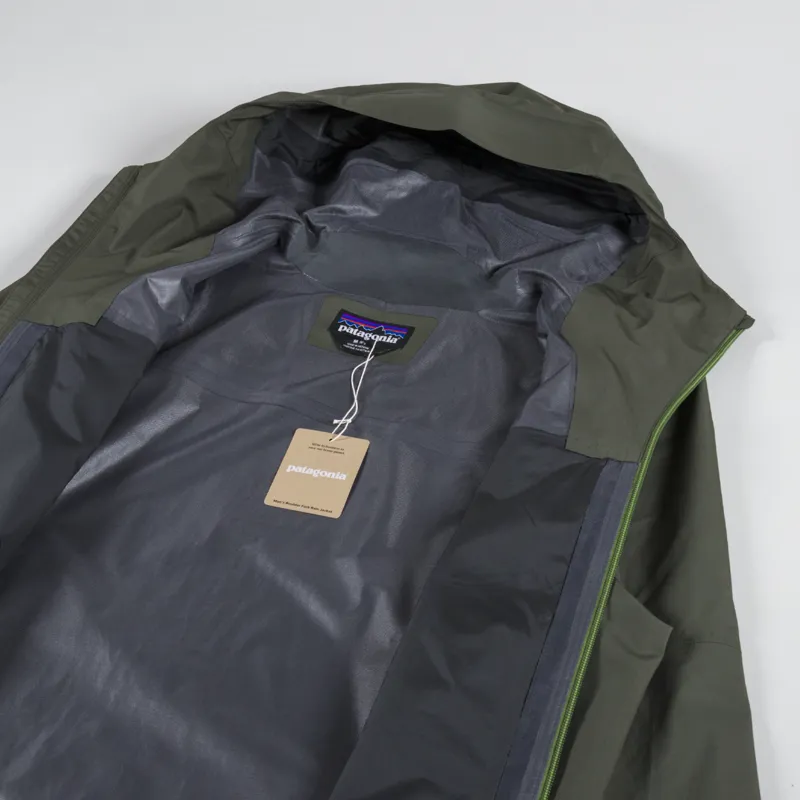 Patagonia Boulder Fork Rain Jacket Basin Green