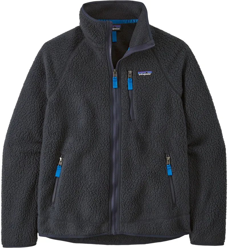 Patagonia Mens Retro Pile Jacket - Pitch Blue-Endless Blue