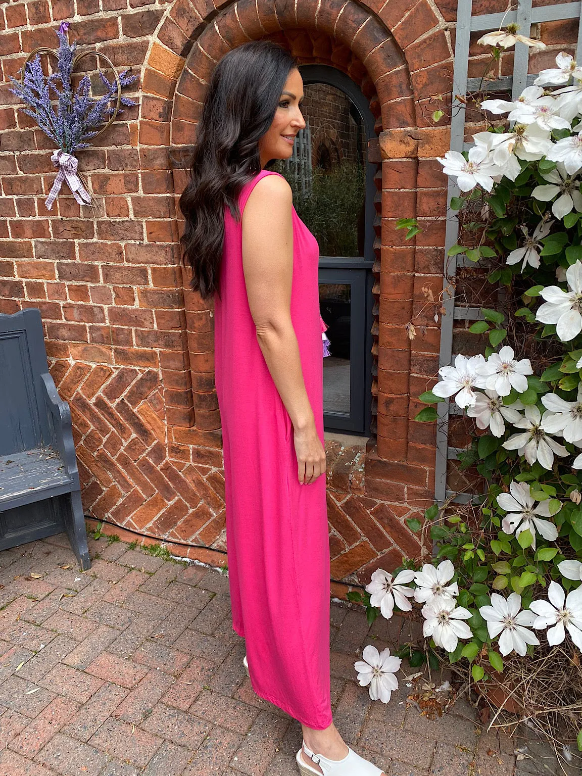 Pink Sleeveless Jumpsuit Harmony