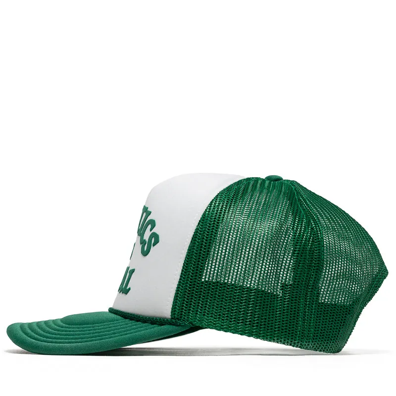 Politics As Usual Trucker Hat - Green