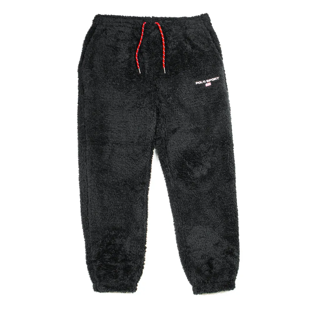 Polo Sport Teddy Fleece Pant (Black)