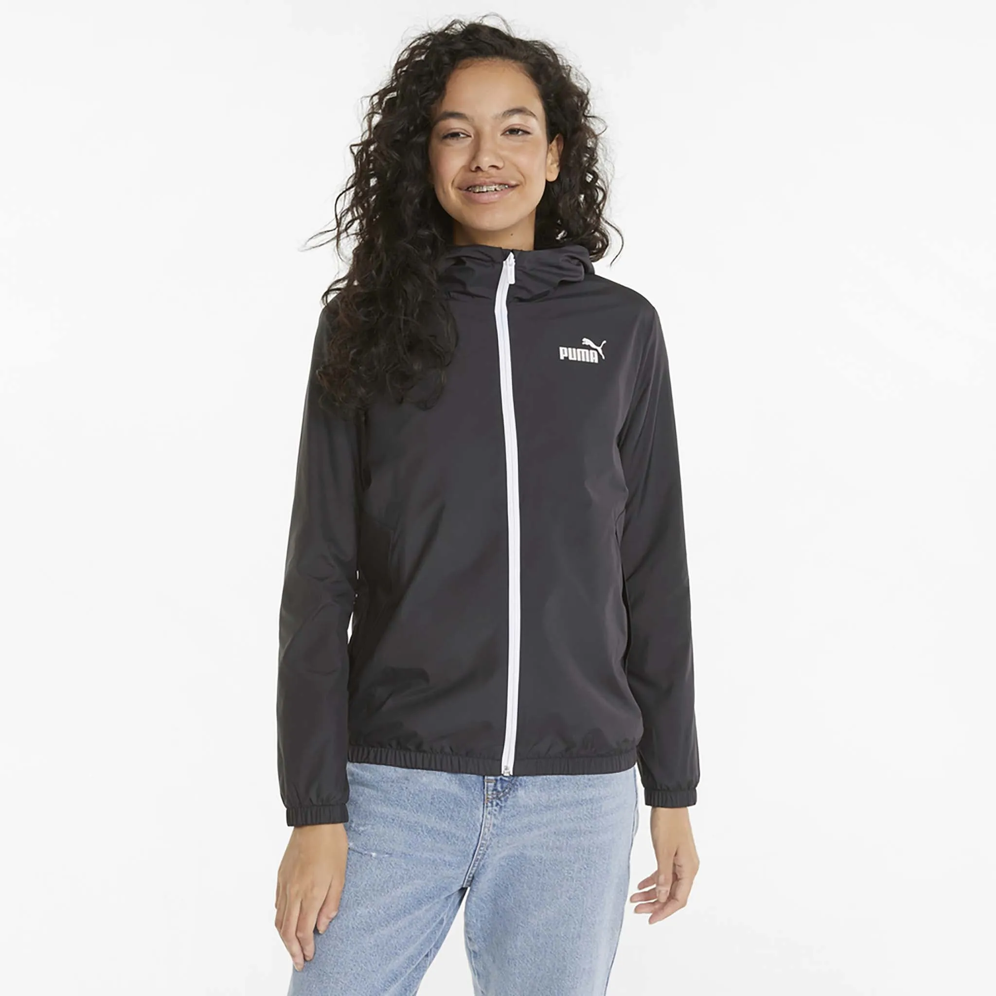 Puma Essential Solid Windbreaker manteau coupe-vent femme