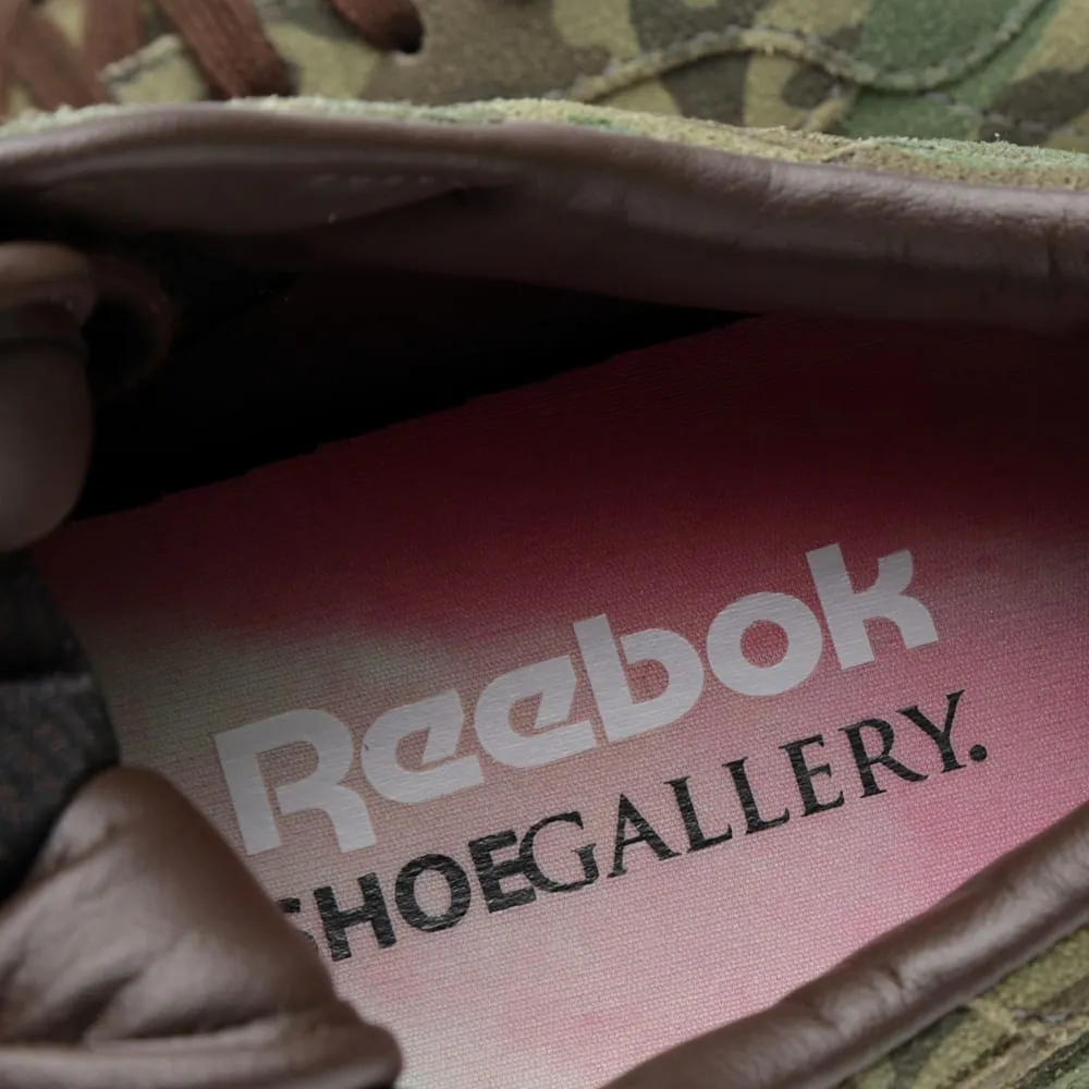 Reebok x Shoe Gallery Classic LeatherCamo & Pink