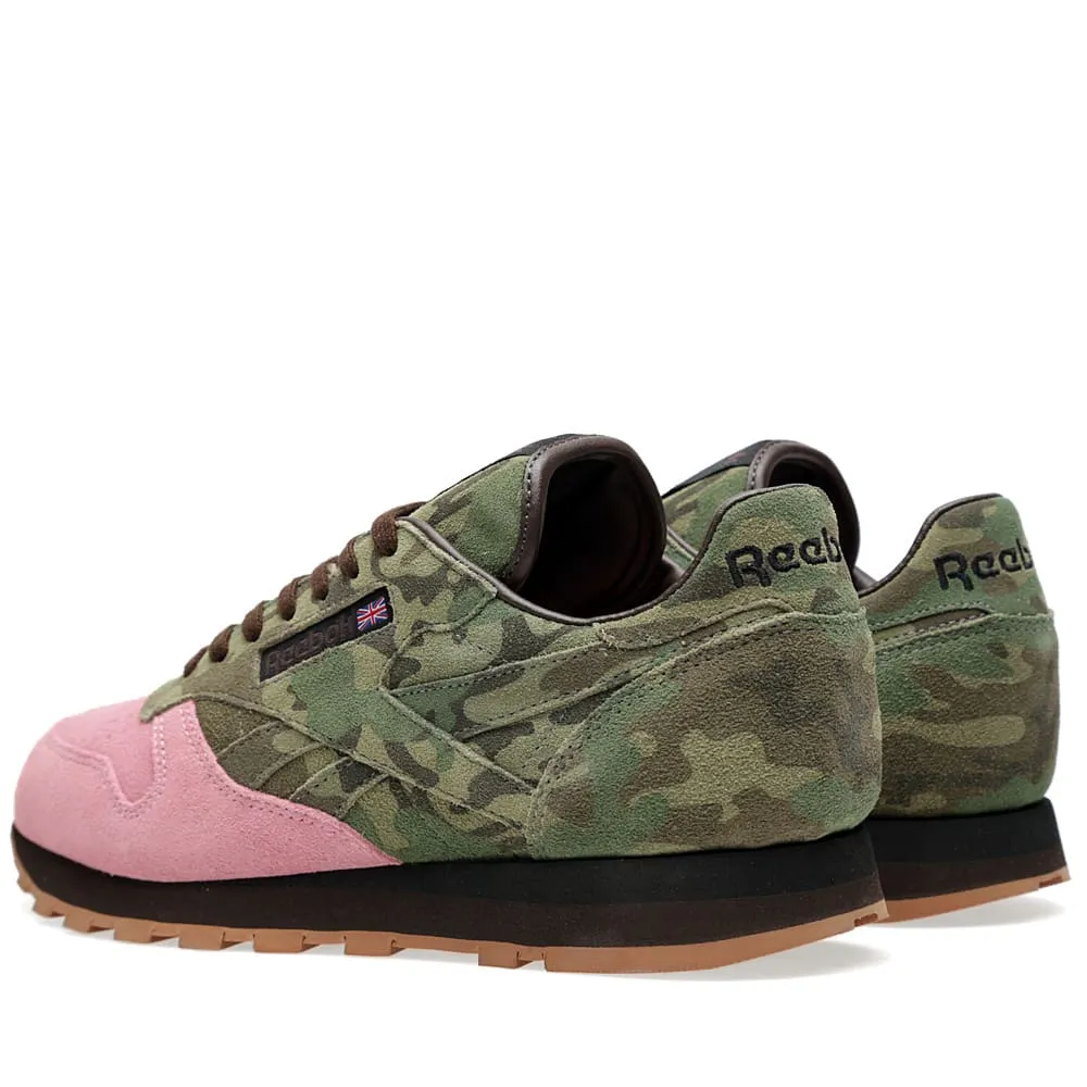 Reebok x Shoe Gallery Classic LeatherCamo & Pink