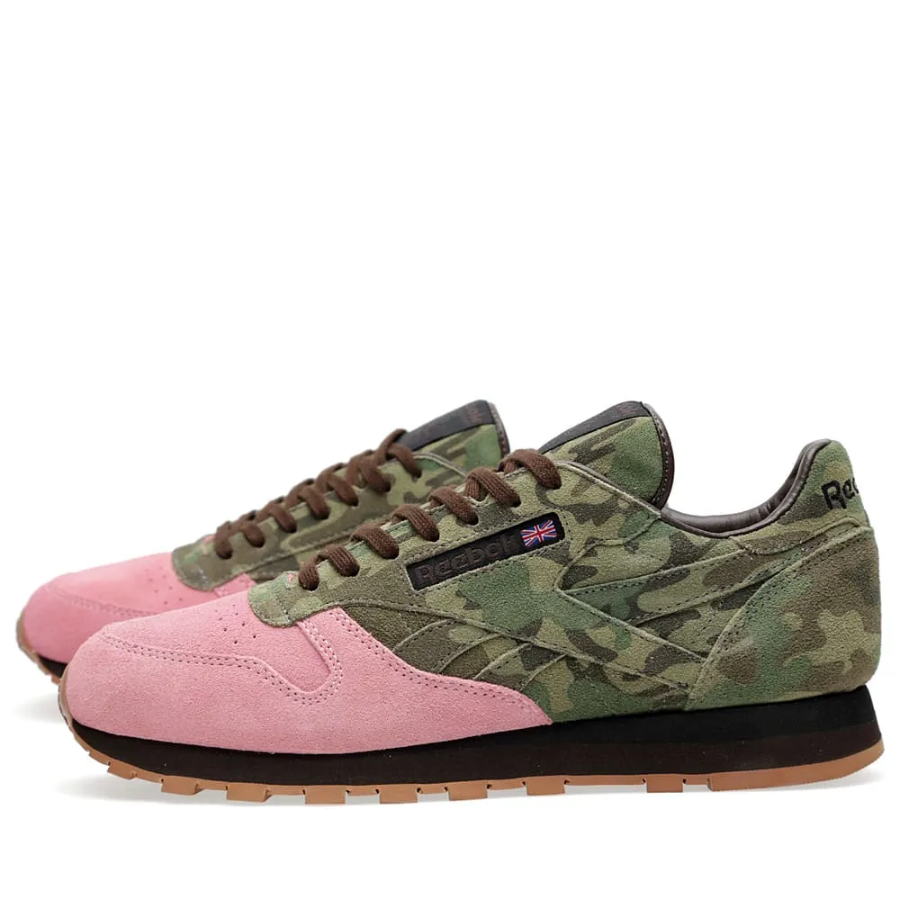 Reebok x Shoe Gallery Classic LeatherCamo & Pink