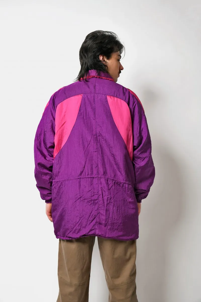 Retro 90s sport parka coat