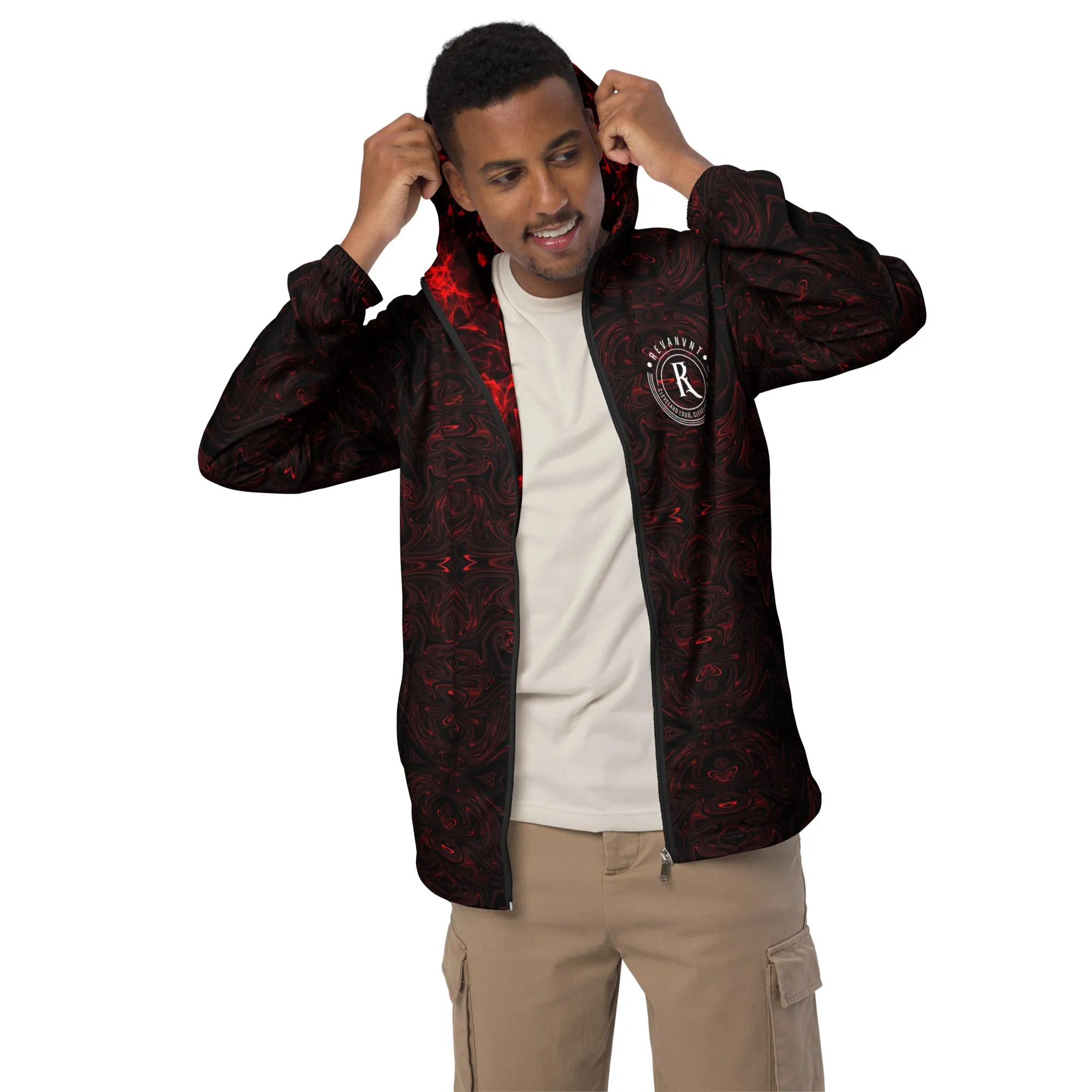 REVANVNT 'CLEVELAND LOUD, CLEVELAND PROUD' (Men’s Windbreaker)